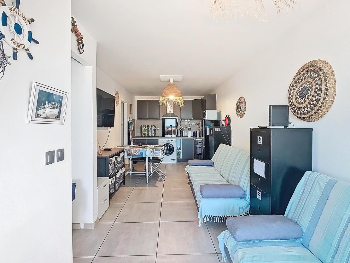 Appartement Vue Mer Grand Plage 4 Pers Le Barcarès Eksteriør billede