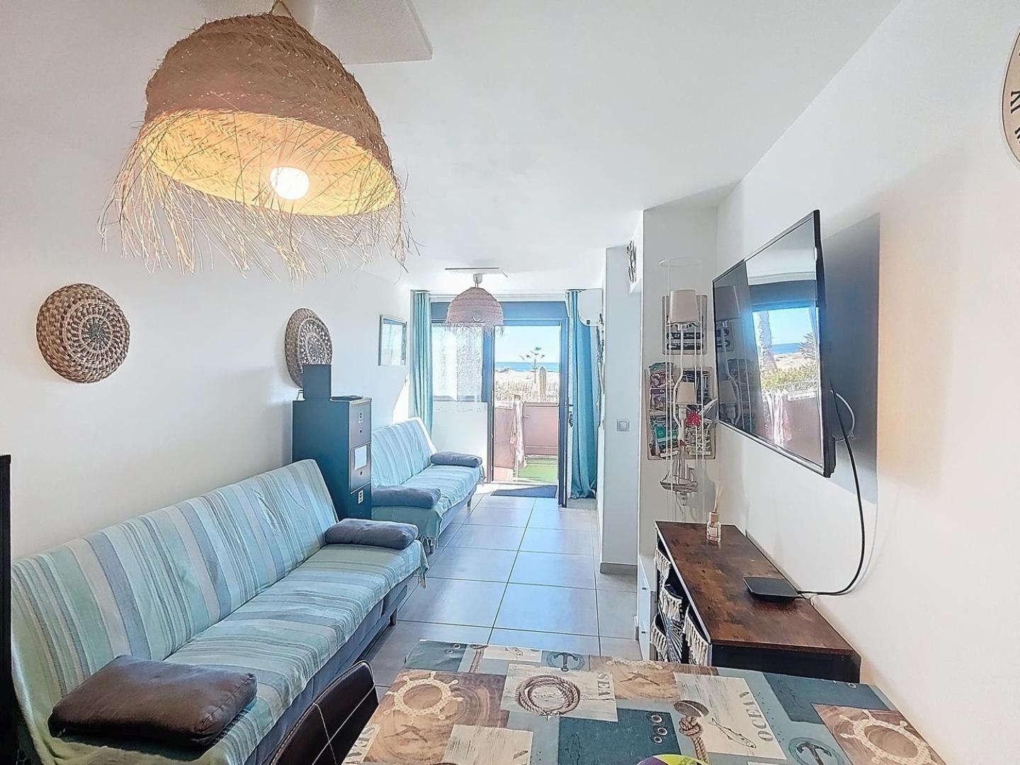Appartement Vue Mer Grand Plage 4 Pers Le Barcarès Eksteriør billede